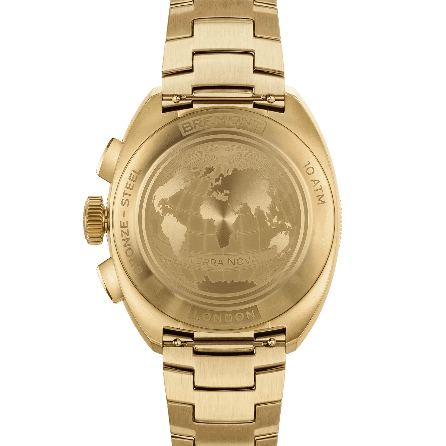 Bremont Terra Nova 42.5mm Chronograph Bronze Green Dial Men's Watch TN42-CHR-BZ-GN-B