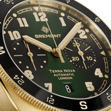 Bremont Terra Nova 42.5mm Chronograph Bronze Green Dial Men's Watch TN42-CHR-BZ-GN-L-S