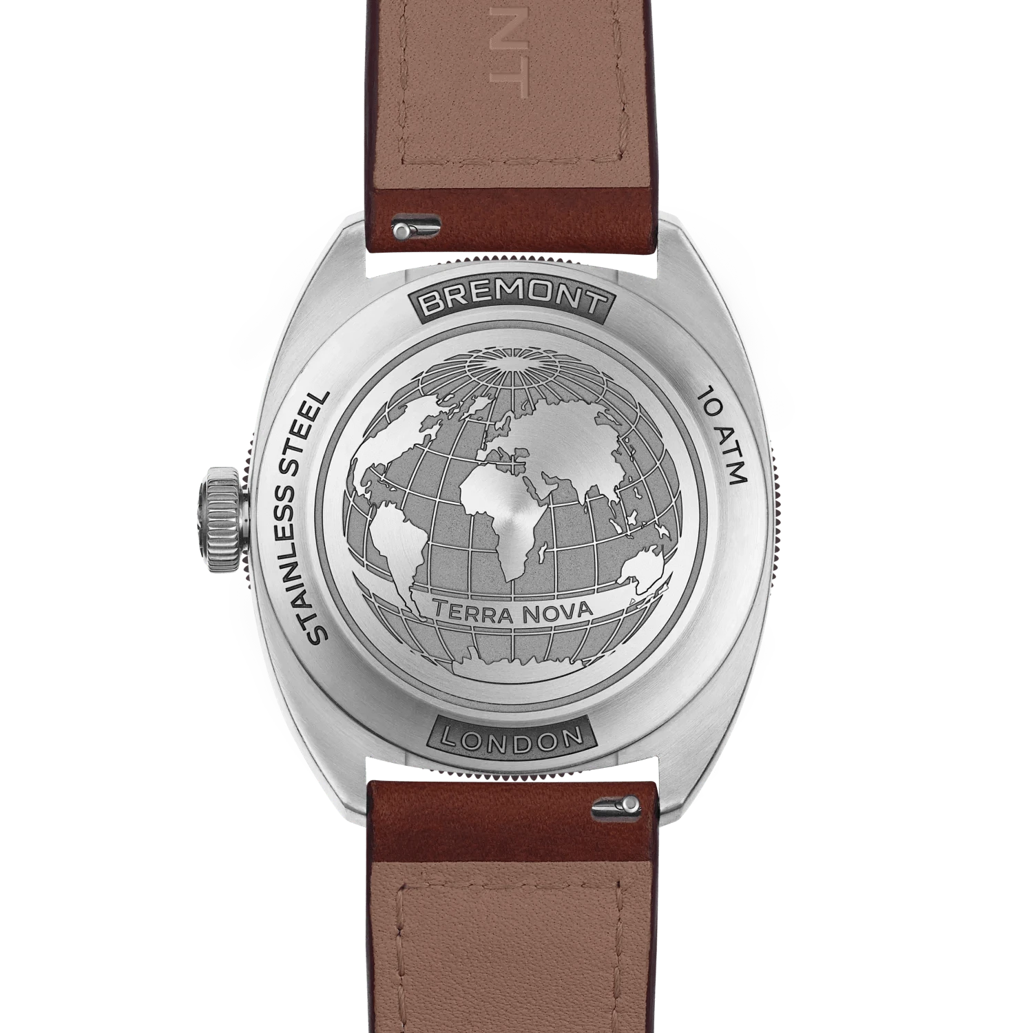 Bremont Terra Nova 40.5mm Turning Bezel Power Reserve Blue Dial Men's Watch TN40-PWR-SS-BL-L-S