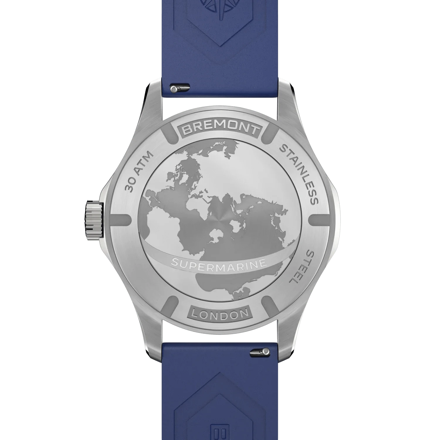 Bremont Supermarine 300M 40mm Blue Dial Men's Watch SM40-ND-SS-BL-R-S