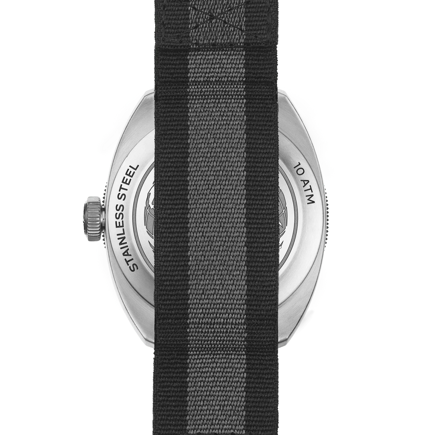 Bremont Terra Nova 40.5mm Turning Bezel Power Reserve Black Dial Men's Watch TN40-PWR-SS-BK-N-S