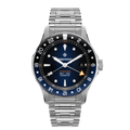 Bremont Supermarine 300M GMT, 'Glacier' Blue 40mm Blue Dial Men's Watch SM40-GMT-SS-BLBK-B