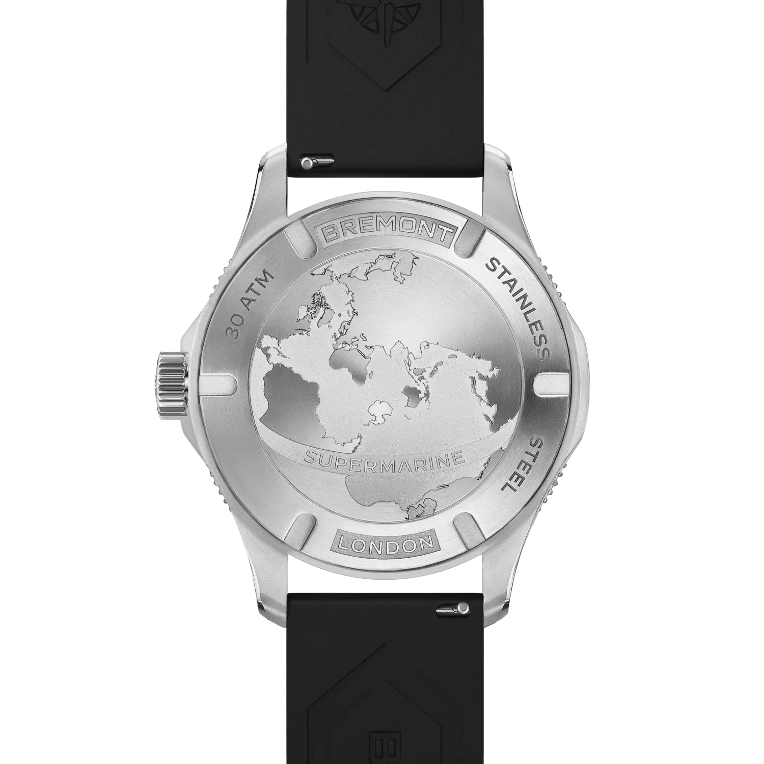 Bremont Supermarine 300M GMT, 'Glacier' Blue 40mm Blue Dial Men's Watch SM40-GMT-SS-BLBK-R-S