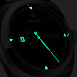 Bremont Terra Nova 40.5mm Jumping Hour Black Lacquered Dial Men's Watch TN40-JH-SS-BK-L-S