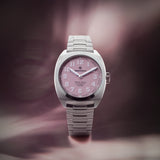 Bremont Terra Nova 38mm Pink Dial Men's Watch TN38-ND-SS-PK-B