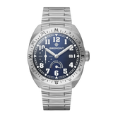 Bremont Terra Nova 40.5mm Turning Bezel Power Reserve Blue Dial Men's Watch TN40-PWR-SS-BL-B