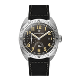 Bremont Terra Nova 40.5mm Turning Bezel Power Reserve Black Dial Men's Watch TN40-PWR-SS-BK-L-S