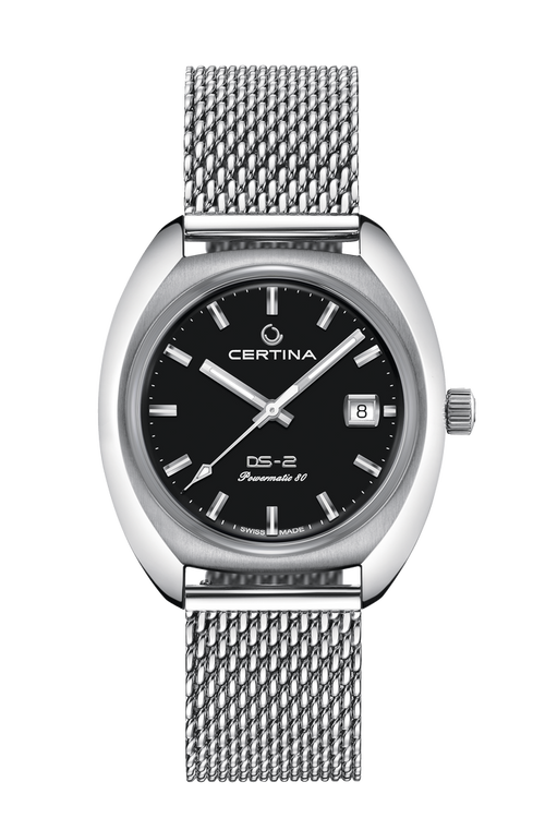 Certina DS-2 Powermatic 80 40mm Black Dial Men's Watch C0244071105100