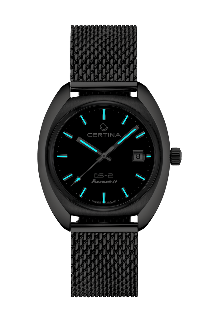 Certina DS-2 Powermatic 80 40mm Black Dial Men's Watch C0244071105100