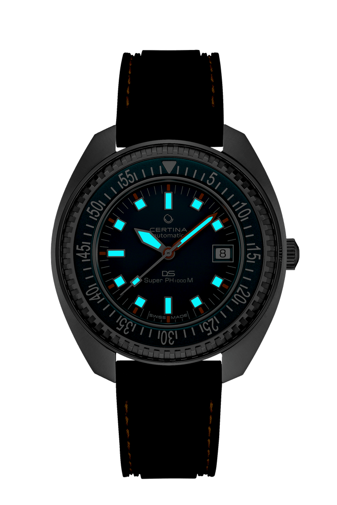 Certina DS SUPER PH1000M STC Teal Dial 43.5mm Men's Watch C0249071704110