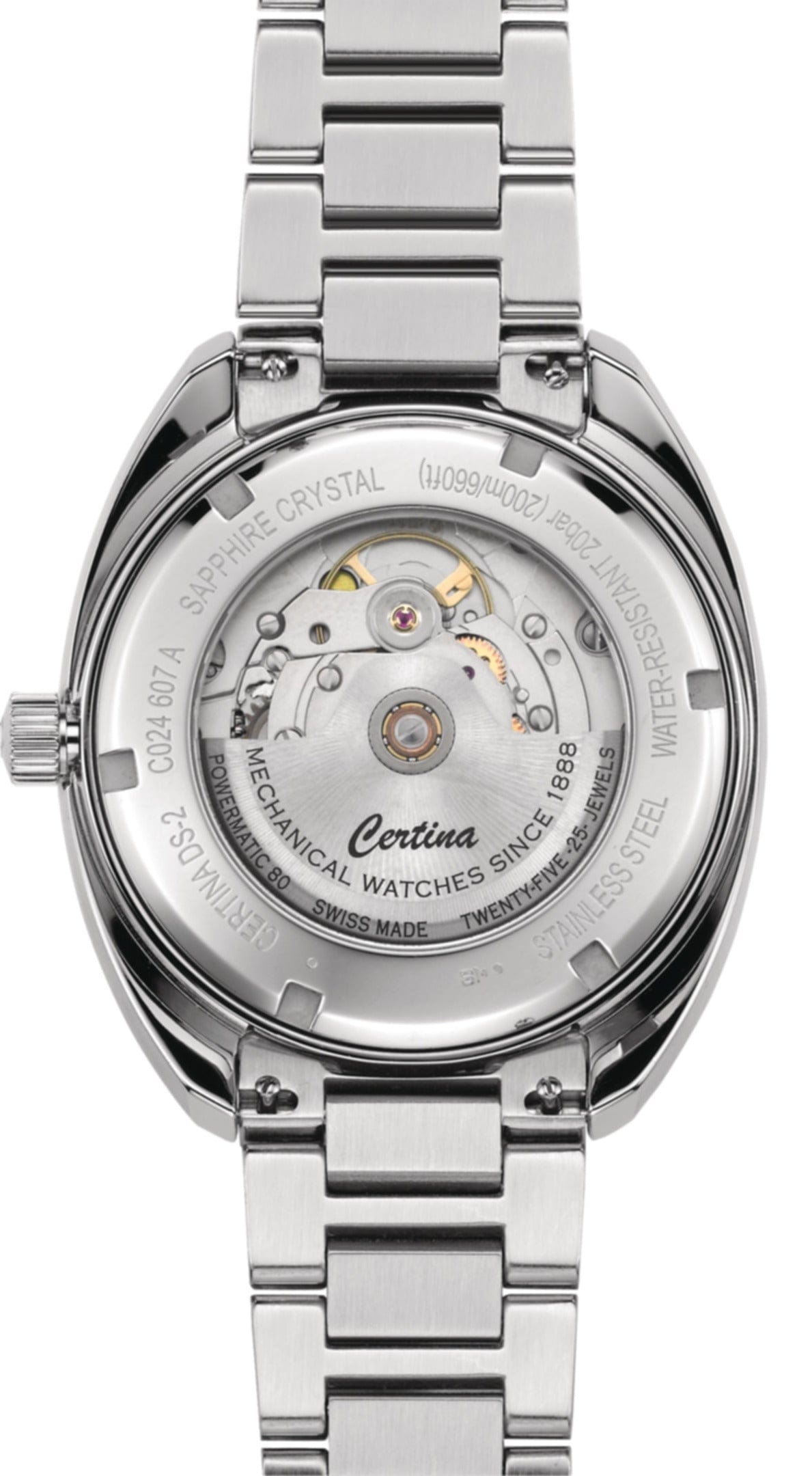 Certina DS-2 41.10mm Stainless Steel Blue Dial Men's Watch C0246071104102