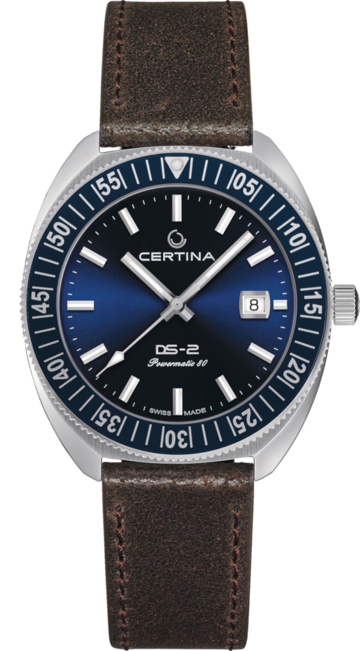 Certina DS-2 41.10mm Stainless Steel Blue Dial Men's Watch C0246071104102