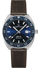 Certina DS-2 41.10mm Stainless Steel Blue Dial Men's Watch C0246071104102