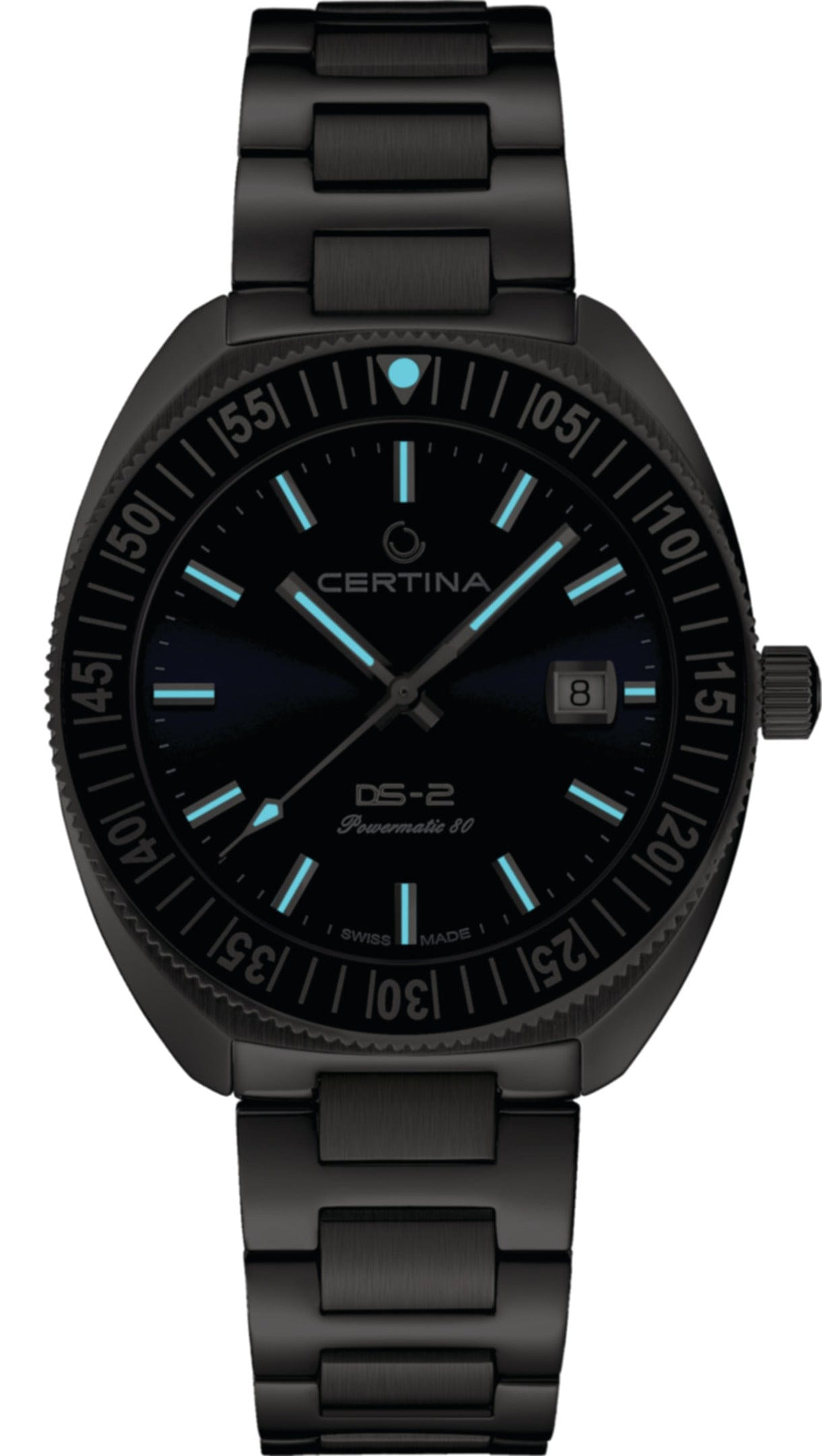 Certina DS-2 41.10mm Stainless Steel Blue Dial Men's Watch C0246071104102