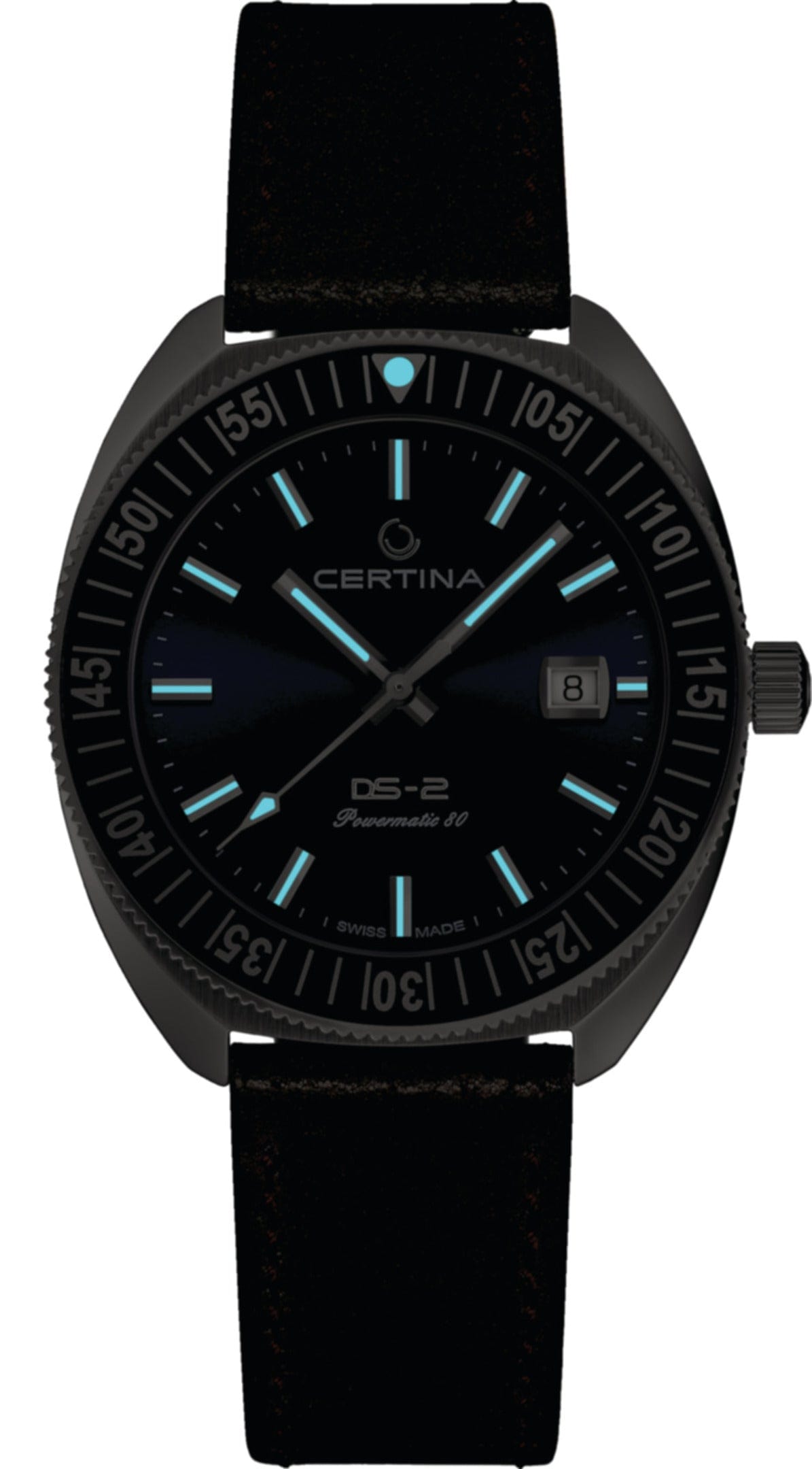 Certina DS-2 41.10mm Stainless Steel Blue Dial Men's Watch C0246071104102