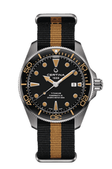 Certina DS Action Diver 43mm Powermatic 80 Black Dial Men's Watch C0326074805100