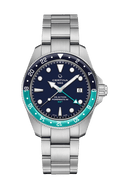 Certina DS Action GMT Powermatic 80 41mm Blue Dial Men's Watch C0329291104101