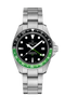 Certina DS Action GMT Powermatic 80 41mm Green-Black Men's Watch C0329291105100