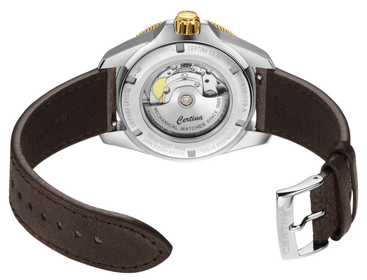 Certina DS Action GMT Powermatic 80 41mm Black Dial Men's Watch C0329292605100
