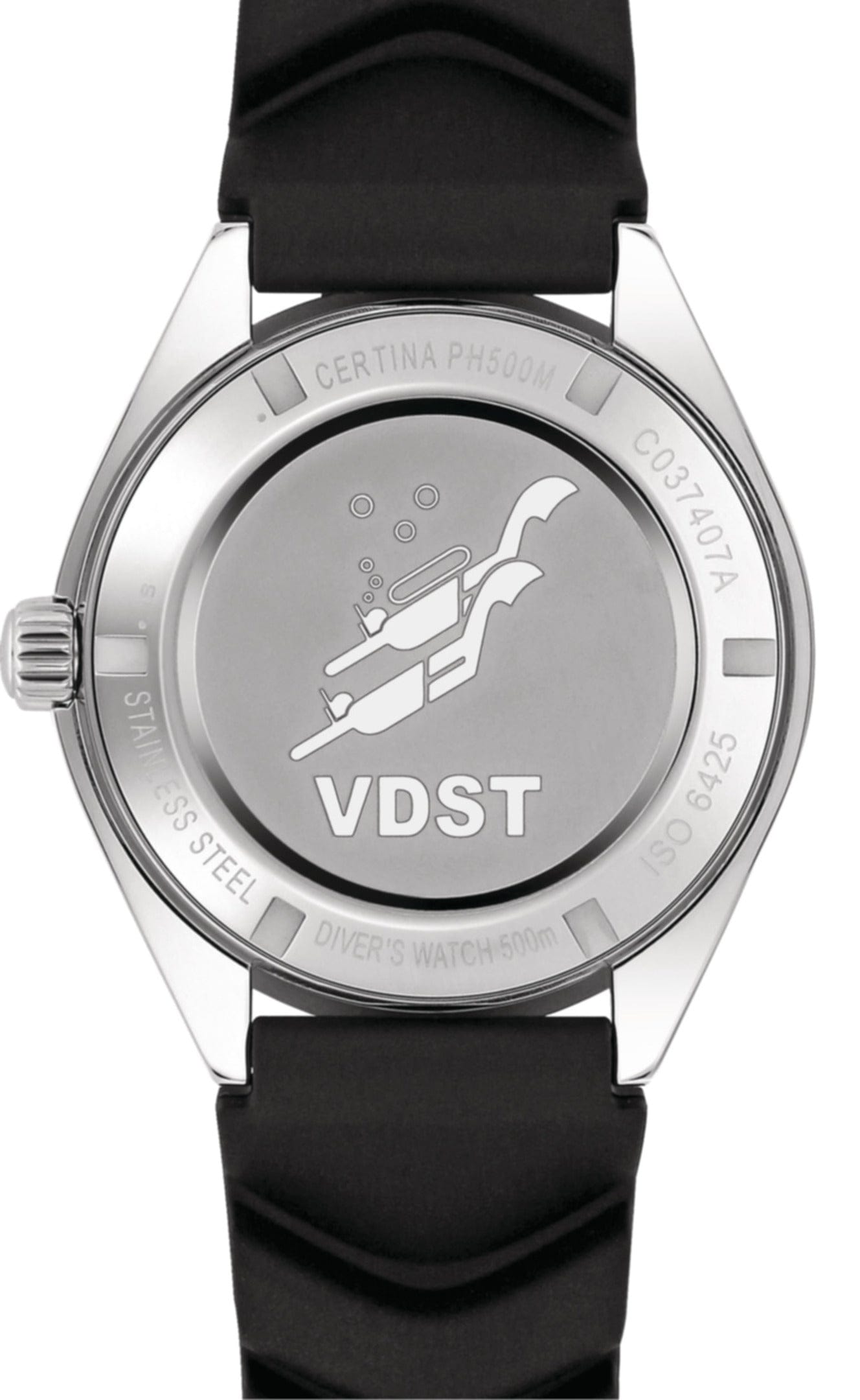 Certina DS SUPER PH500M 43mm Orange Dial Men's Watch C0374071728010