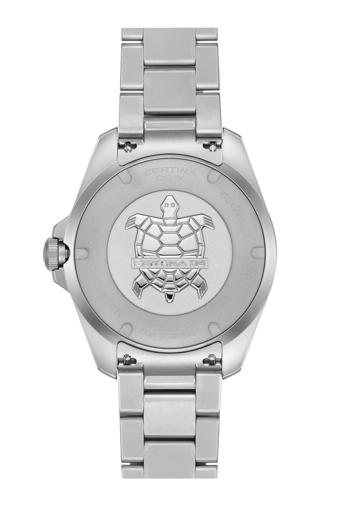 Certina DS-X GMT 41.2mm Grey Dial Men's Watch C0474521108101