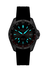Certina DS-X GMT 41.2mm Grey Dial Men's Watch C0474521708101