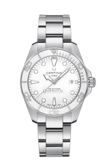 Certina DS Action Diver 40.5mm White Dial Men's Watch C0484071101100