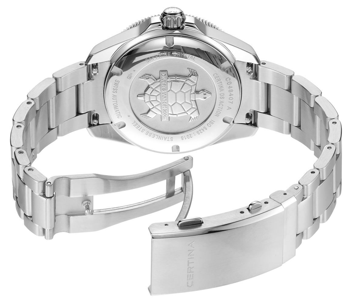 Certina DS Action Diver 40.5mm White Dial Men's Watch C0484071101100