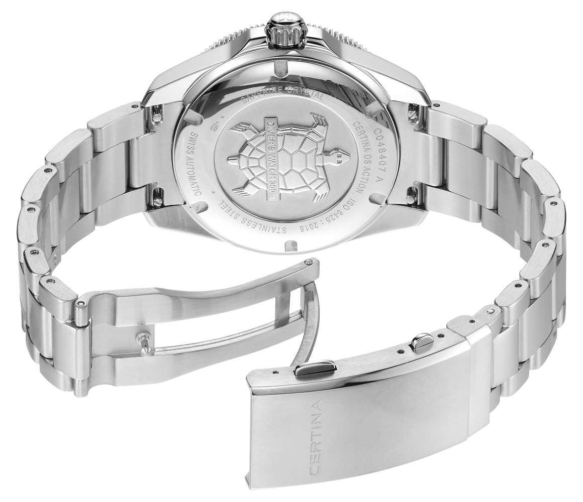 Certina DS Action Diver 40.5mm White Dial Men's Watch C0484071101100