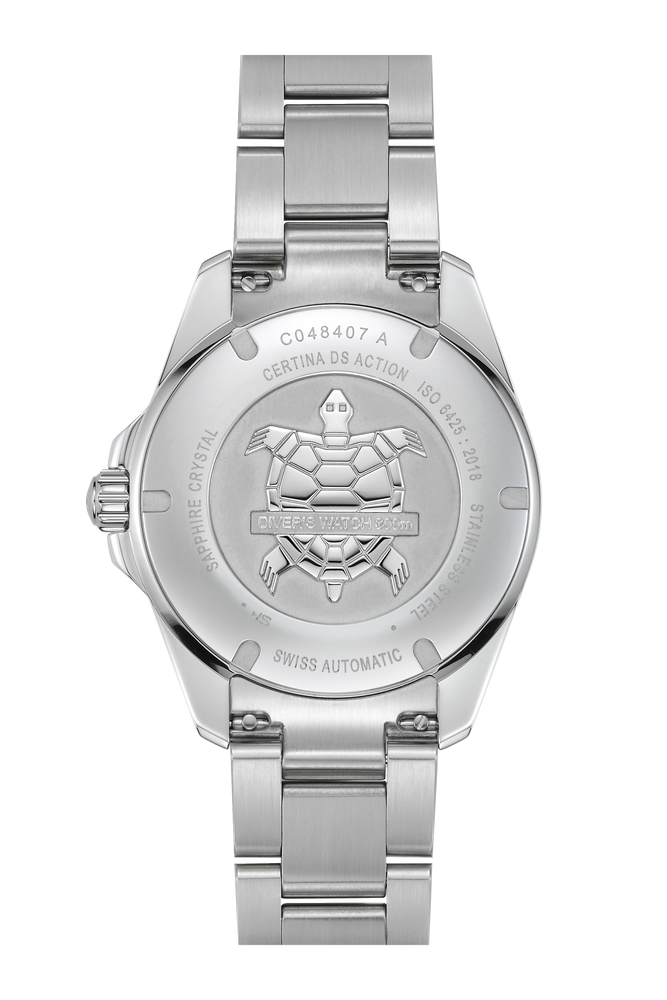 Certina DS Action Diver 40.5mm White Dial Men's Watch C0484071101100