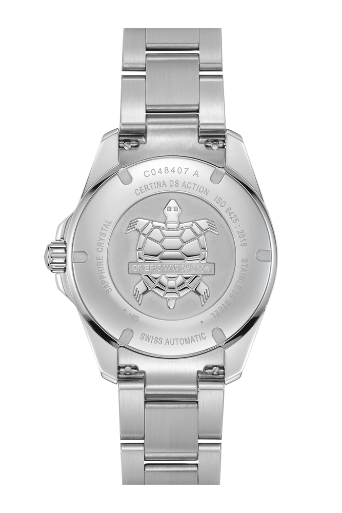 Certina DS Action Diver 40.5mm White Dial Men's Watch C0484071101100