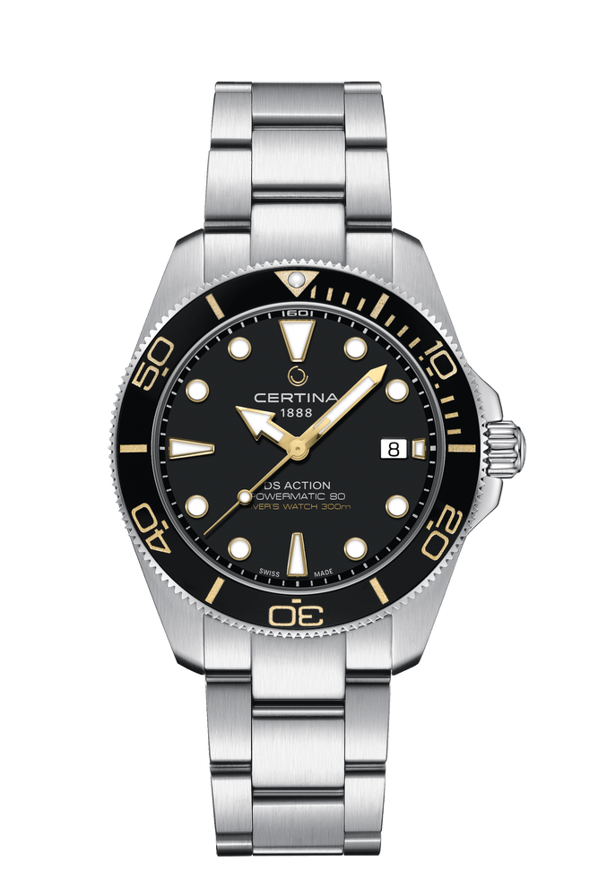 Certina DS Action Diver 40.5mm Black Dial Men's Watch C0484071105101