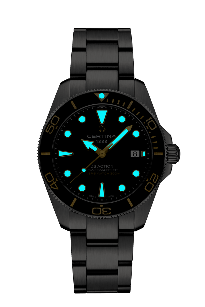 Certina DS Action Diver 40.5mm Black Dial Men's Watch C0484071105101