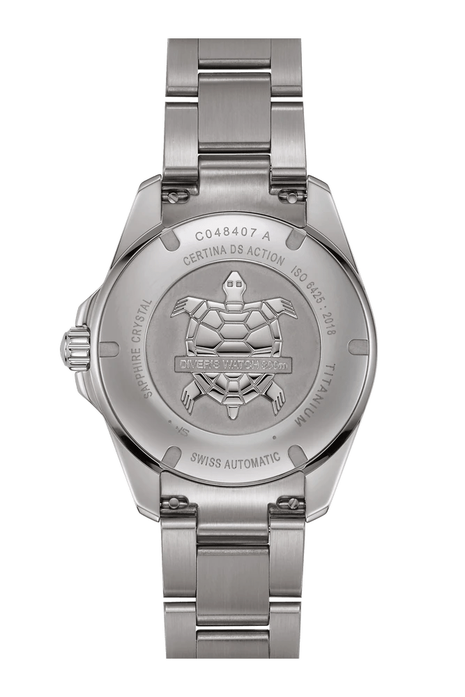 Certina DS Action Diver 40.5mm Blue Dial Men's Watch C0484074404100