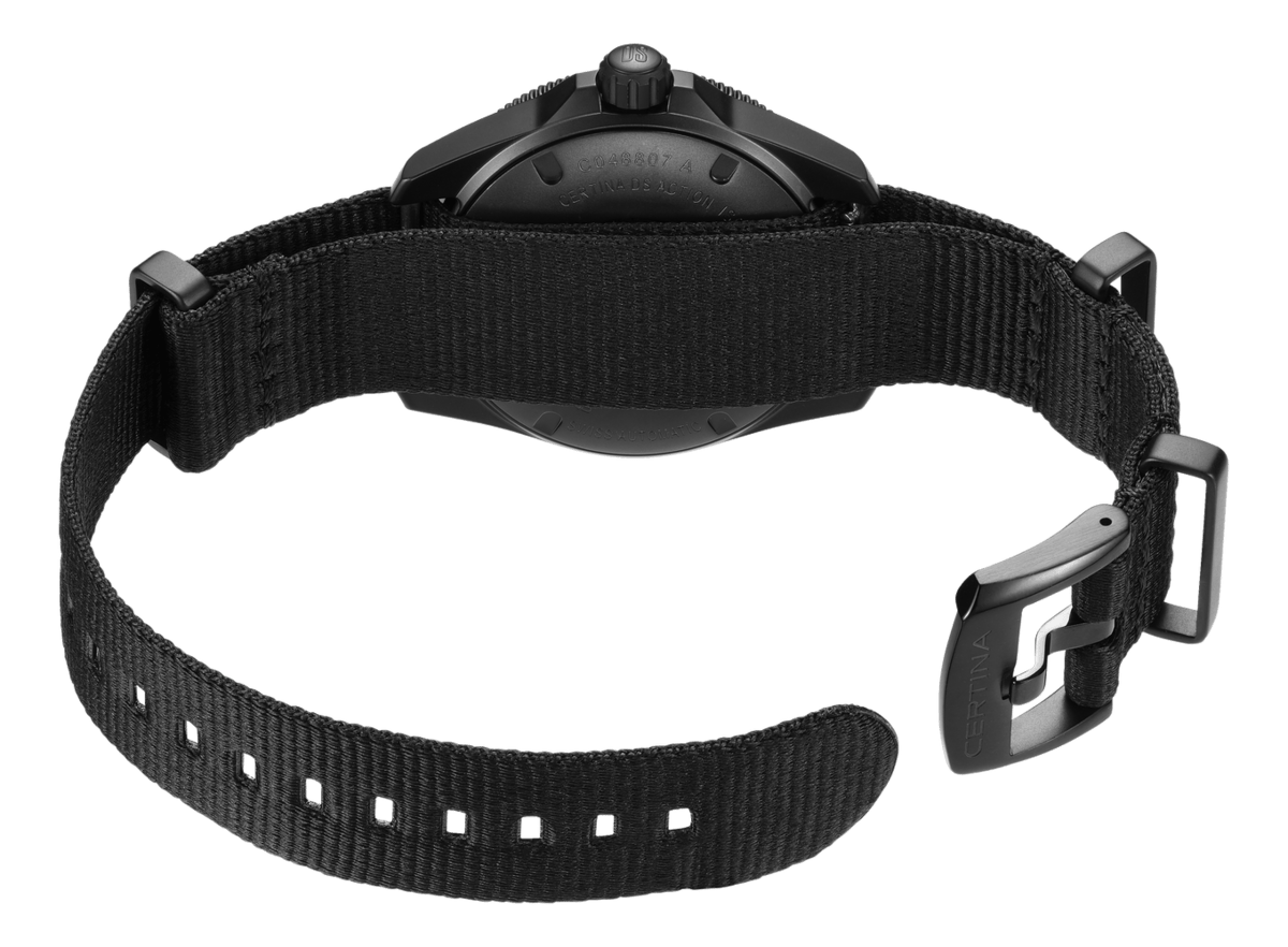 Certina DS Action Diver 38mm Powermatic 80 Black Dial Men's Watch C0488073805100