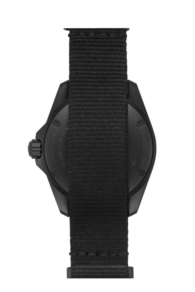 Certina DS Action Diver 38mm Powermatic 80 Black Dial Men's Watch C0488073805100