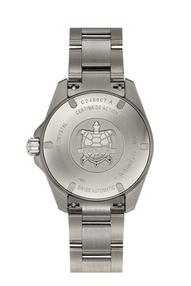 Certina DS Action Diver 38mm Powermatic 80 Grey Dial Men's Watch C0488074408100