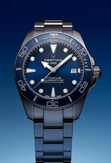 Certina DS Action Diver 40.5mm Blue Dial Men's Watch C0484074404100