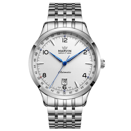 Marvin Expectation 41mm White Dial Men's Watch M165.13.21.11