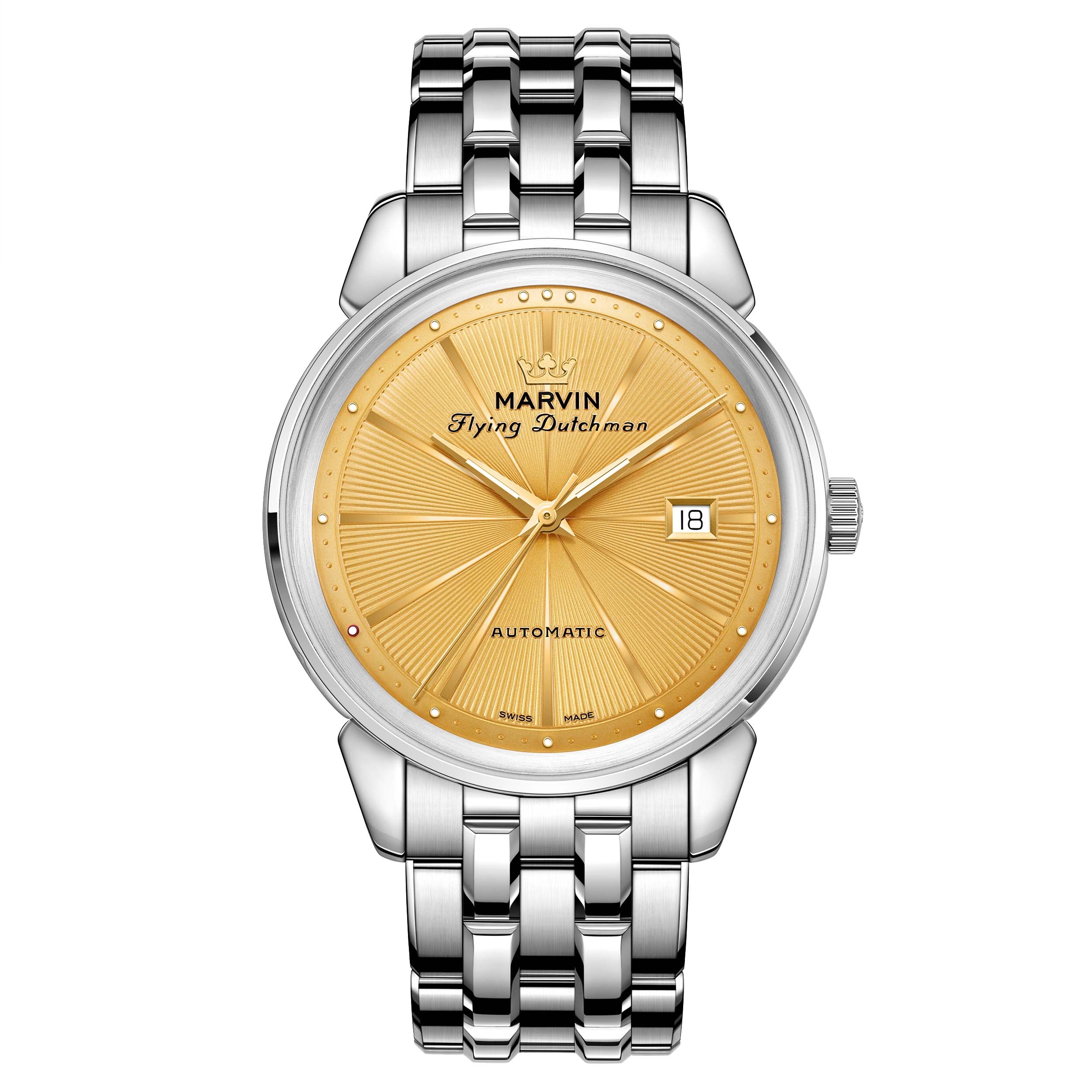 Marvin Other 41mm Gold Dial Men's Watch M158.13.61.11