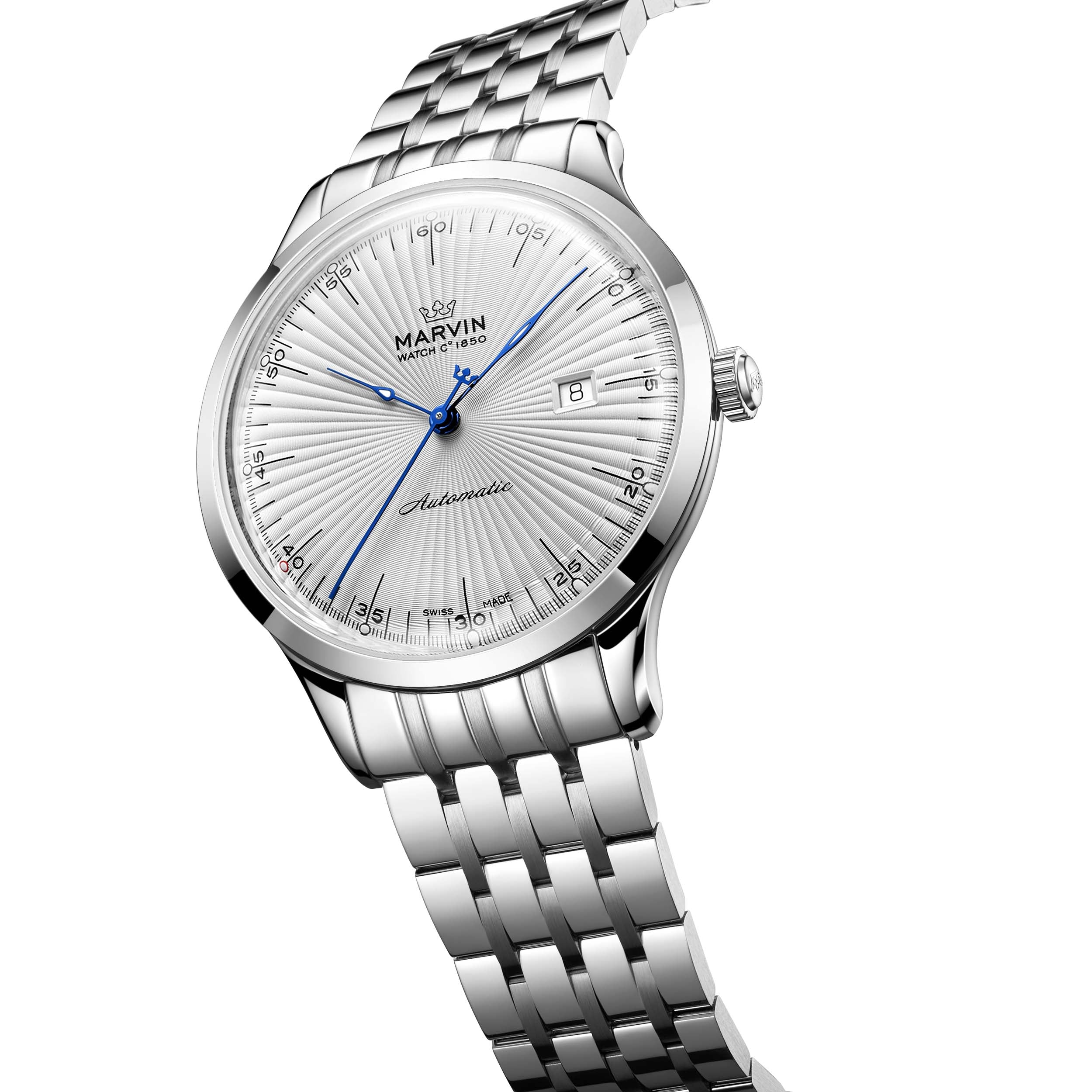 Marvin Expectation 41mm White Dial Men's Watch M165.13.29.11