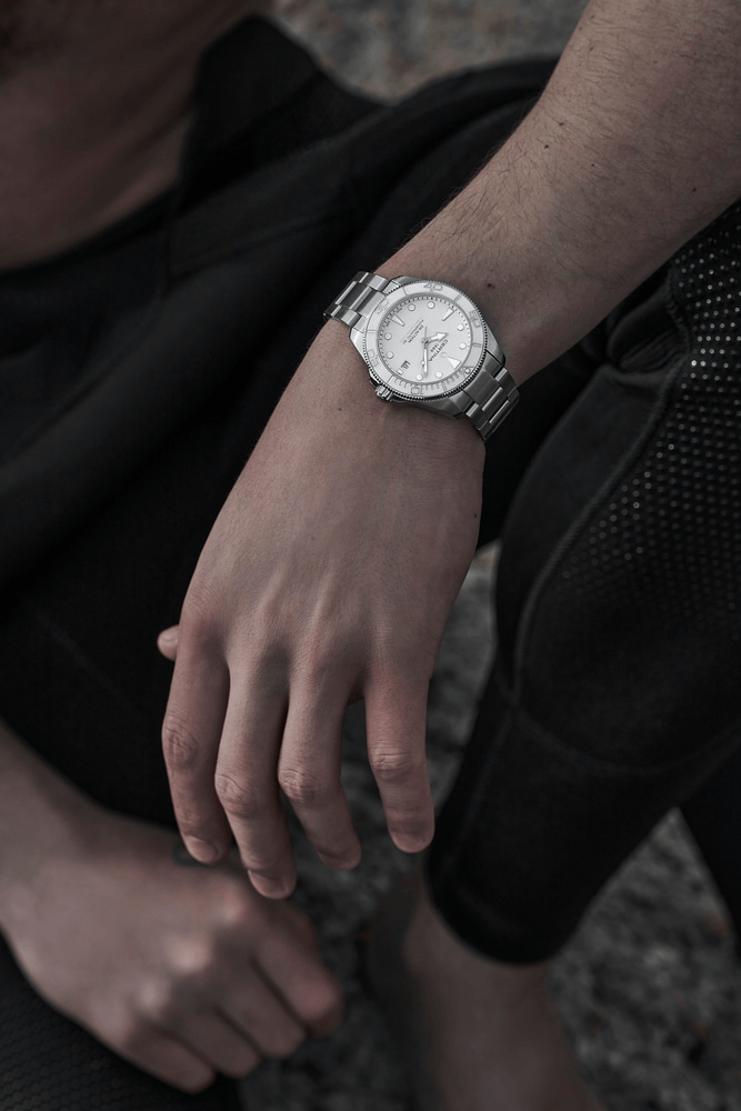 Certina DS Action Diver 40.5mm White Dial Men's Watch C0484071101100