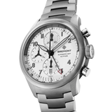 Bremont Altitude Chronograph GMT 42mm Brushed Silver Dial Men's Watch ALT42-CHR-G-SS-SI-B