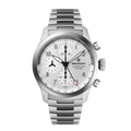 Bremont Altitude Chronograph GMT 42mm Brushed Silver Dial Men's Watch ALT42-CHR-G-SS-SI-B
