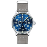 Laco Pilot Watches BASIC Aachen Blaue Stunde 42mm Blue Sunray Dial Men's Watch 862101.2