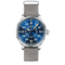 Laco Pilot Watches BASIC Aachen Blaue Stunde 42mm Blue Sunray Dial Men's Watch 862101.2