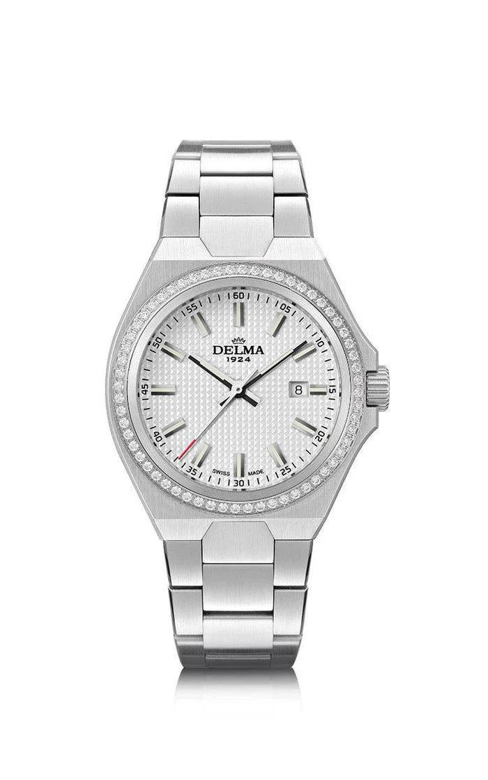 DELMA Midland 34mm Silver Dial Men's Watch 41711.627.1.061