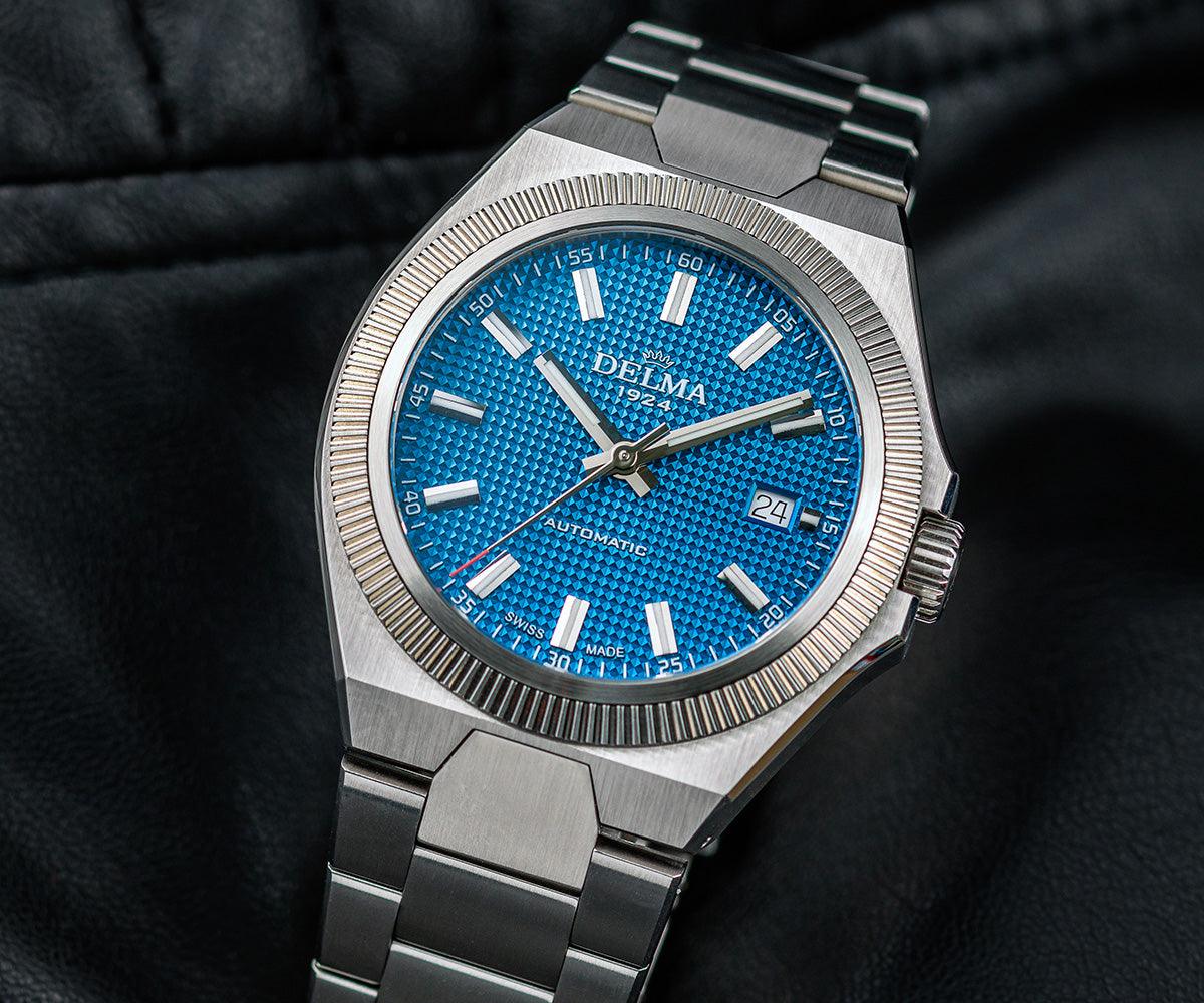 DELMA Midland Automatic 40.5mm Royal Blue Dial Men's Watch 41701.740.6.041