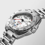DELMA Oceanmaster Oliver Heer Ocean Racing 44mm White Dial Men's Watch 41701.670.6.818