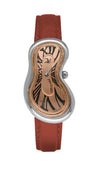 EXAEQUO Dali Classic Melting Watch 28mm PVD Rose Gold Dial Men's Watch DEX0001.0110